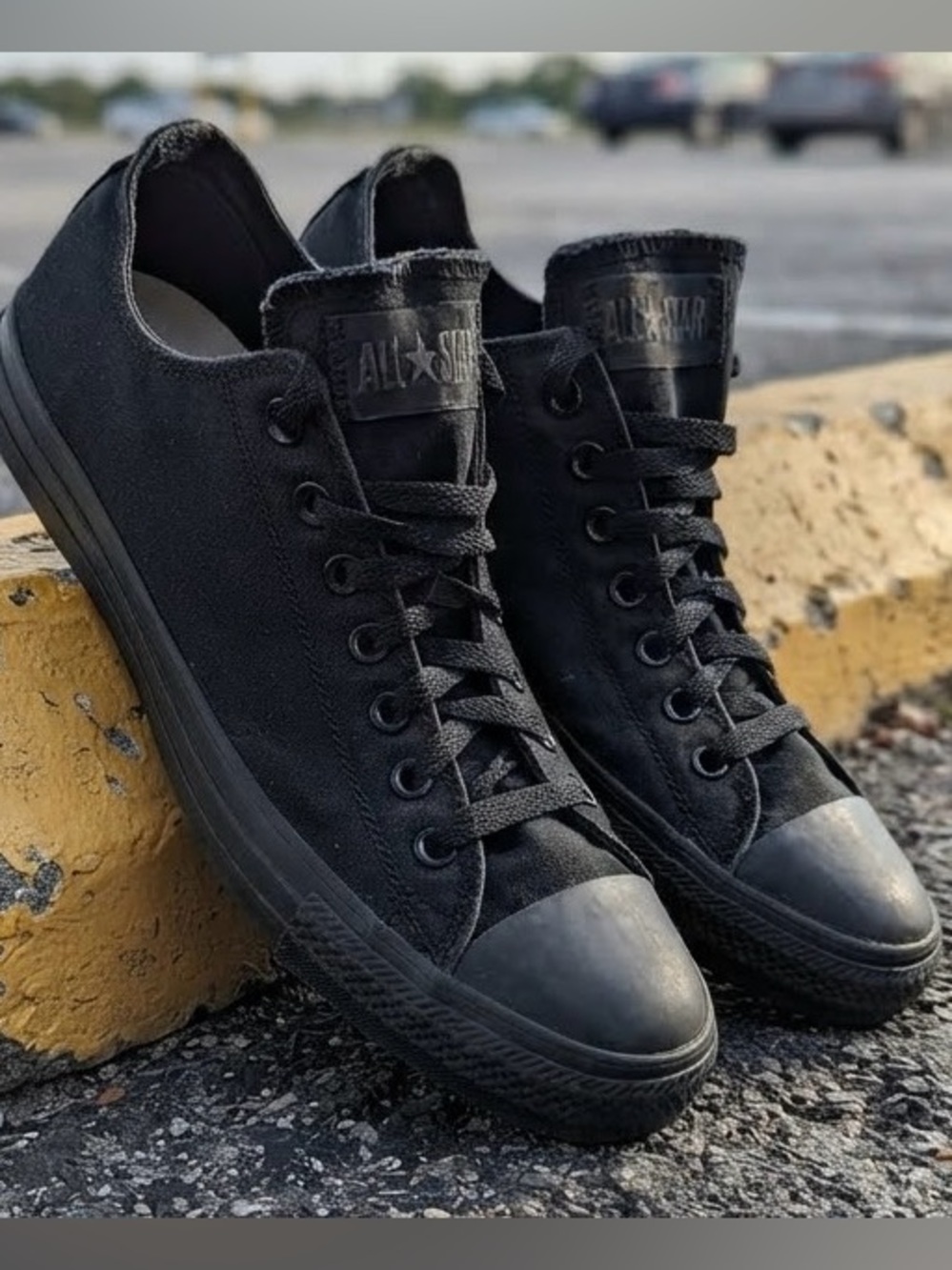 Converse All Star "Triple Black" Low-Top Sneakers